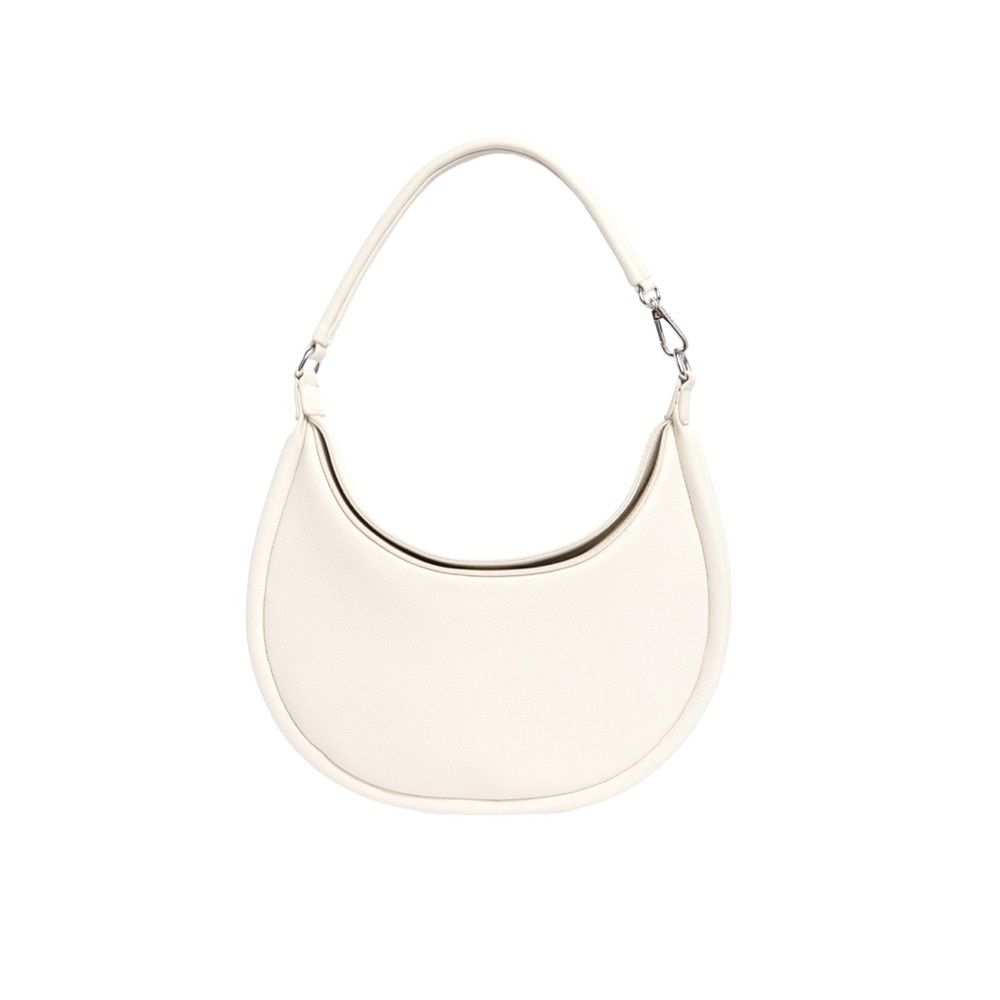 BCBG Cream Hobo Bag